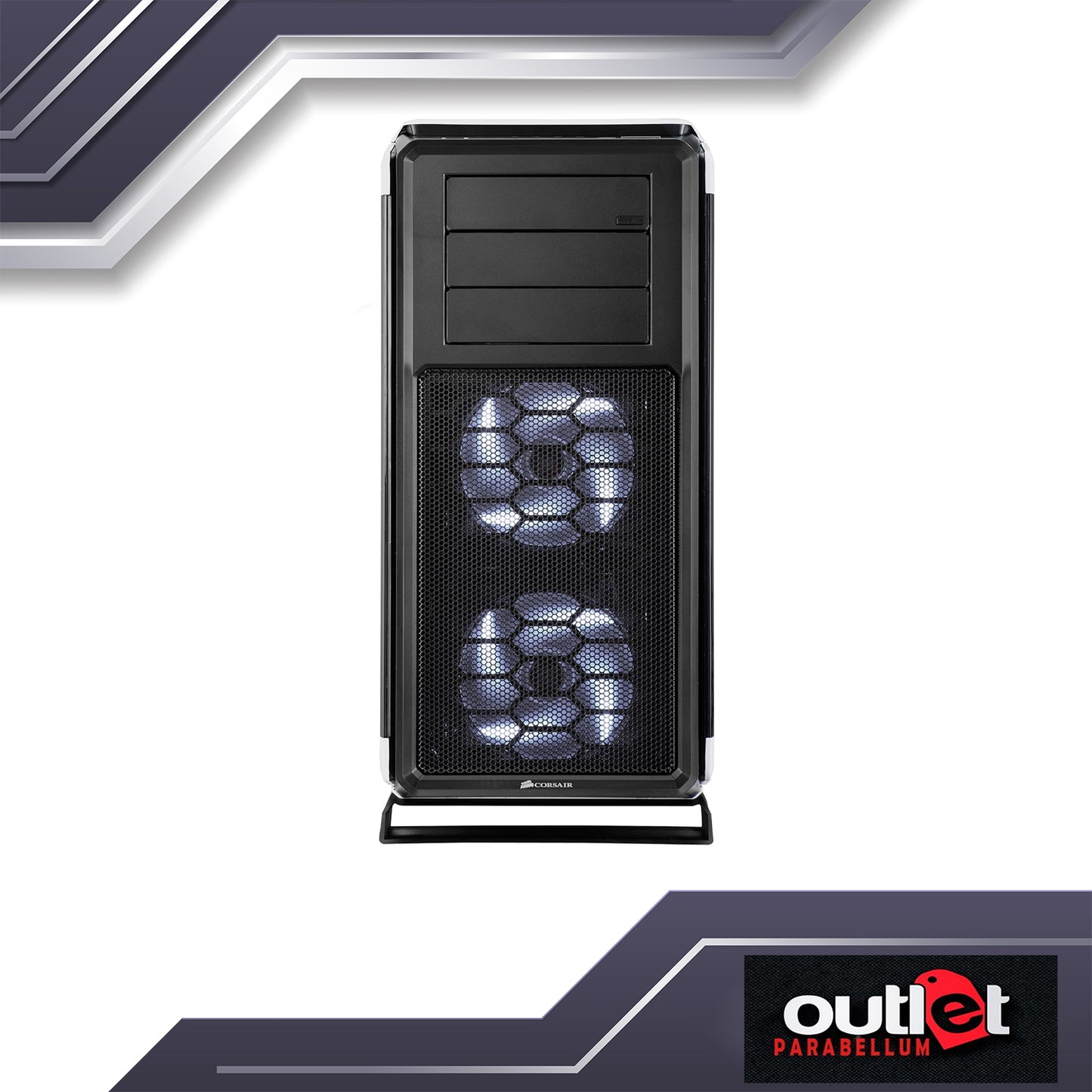 Refurbished CORSAIR Graphite Series™ 760T Arctic White Full-Tower Windowed Case CS-CC-9011074-WW