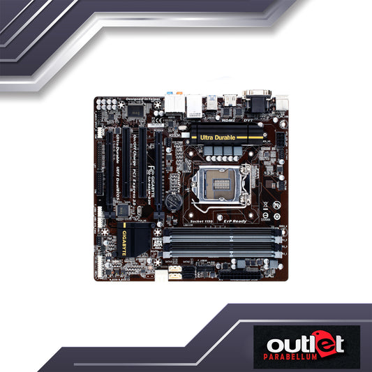 Refurbish Gigabyte GA-B85M-D3H GIGABYTE INTEL B85 S1150 USB3 GIGA MATX -- No Warranty