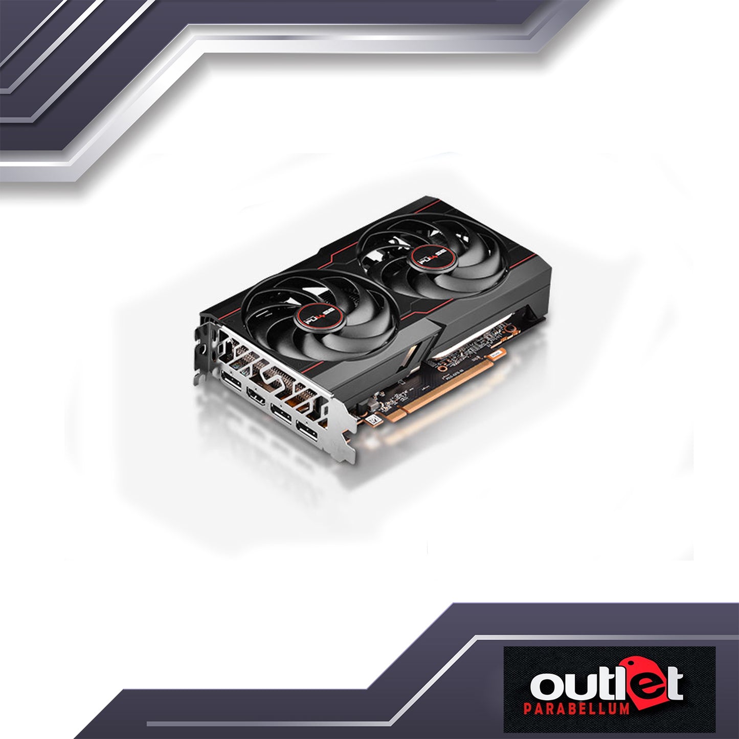 REFURBISHED SAPPHIRE SPR-11310-01-20G SAPPHIRE PULSE AMD RADEON RX 6600 GAMING 8GB GDDR6 HDMI TRIPLE DP VGA CARD
