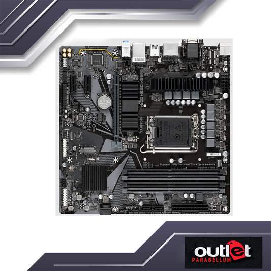 REFURB GA-B660M-DS3H-DDR4 GIGABYTE INTEL B660 LGA1700 DDR4 6+2+1 DIGITAL VRM,2.5GbE LAN MATX Motherboard