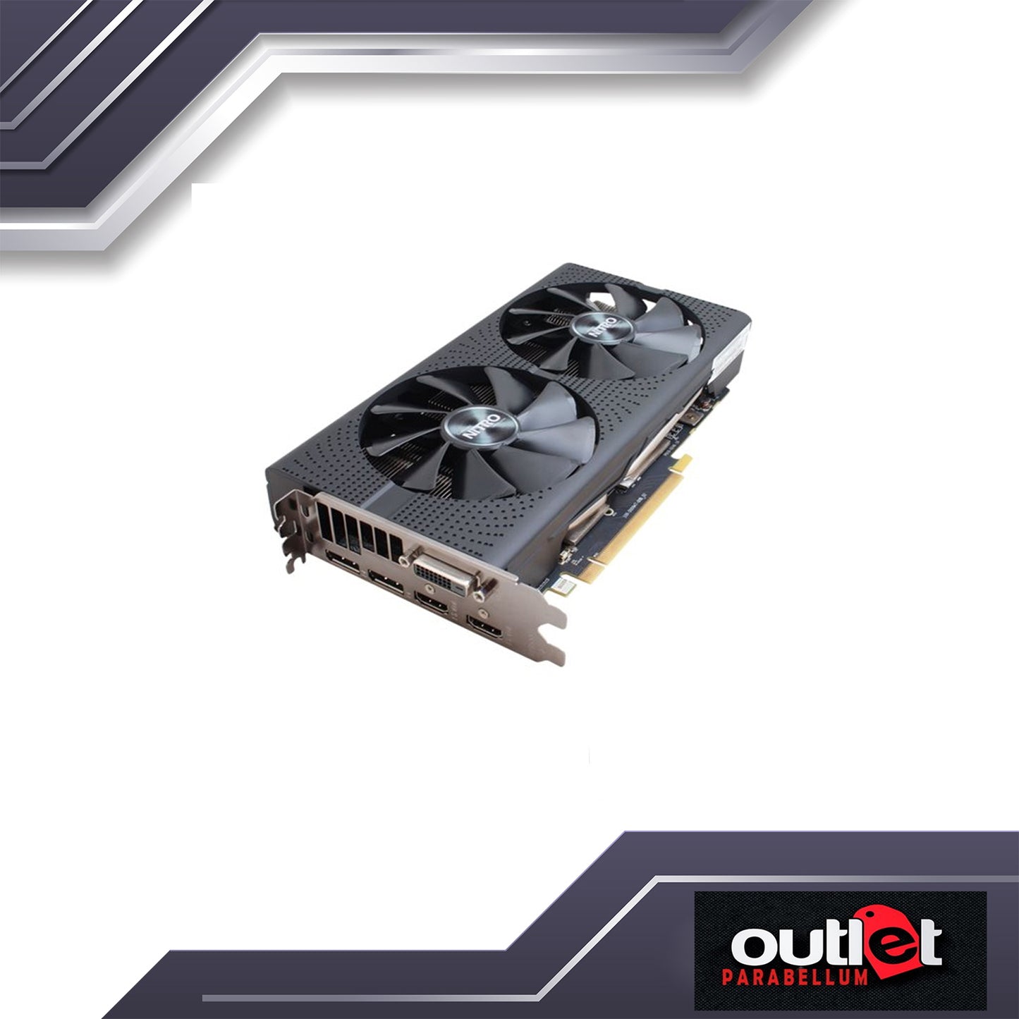 Refurbished Sapphire SPR-11256-38-10G Radeon RX 470 8 GB GDDR5 Mining Quad Samsung
