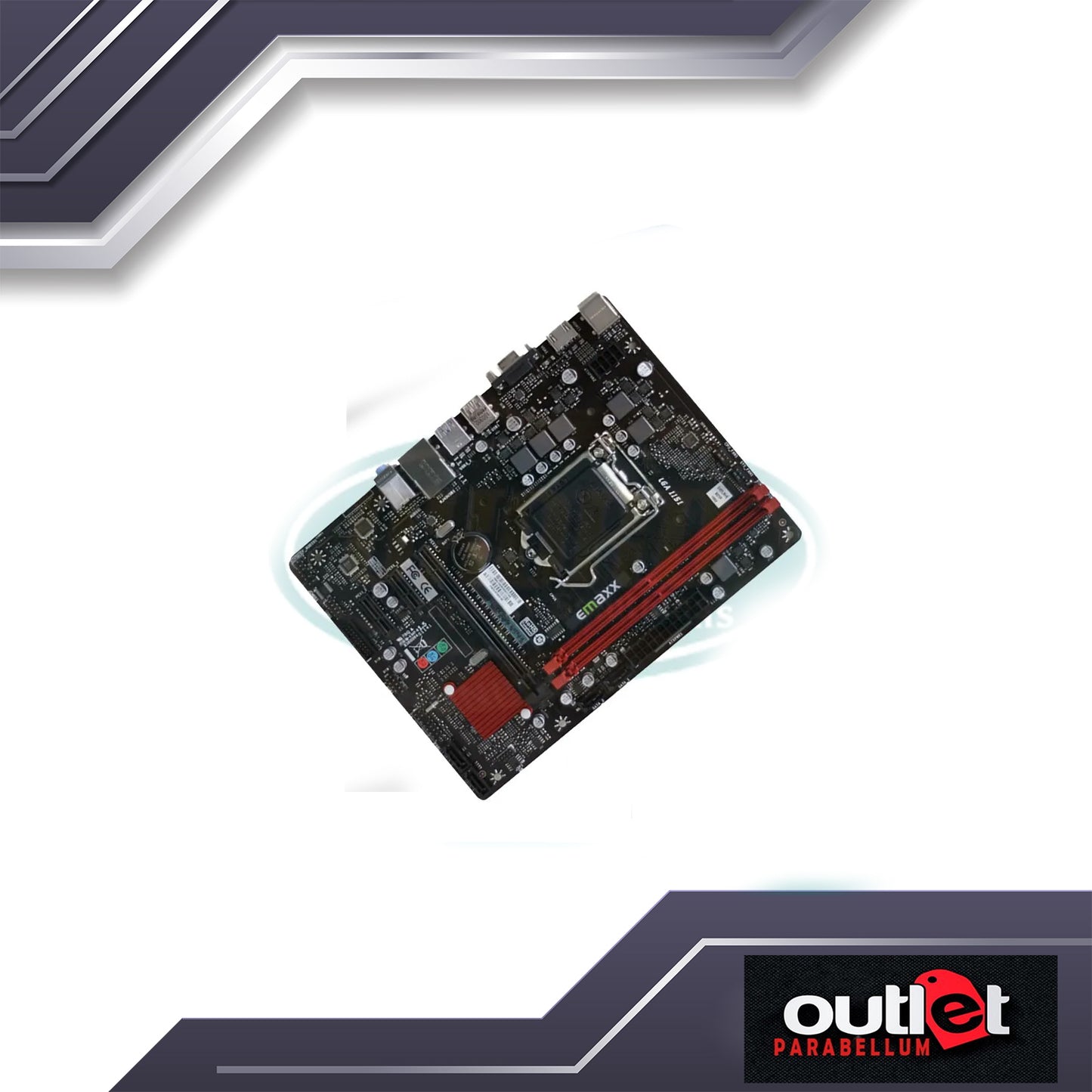 REFURBISHED EMX-IH310LTX-ICAFE+ EMAXX INTEL H310 SOCKET 1151 GIGABIT LAN MATX
