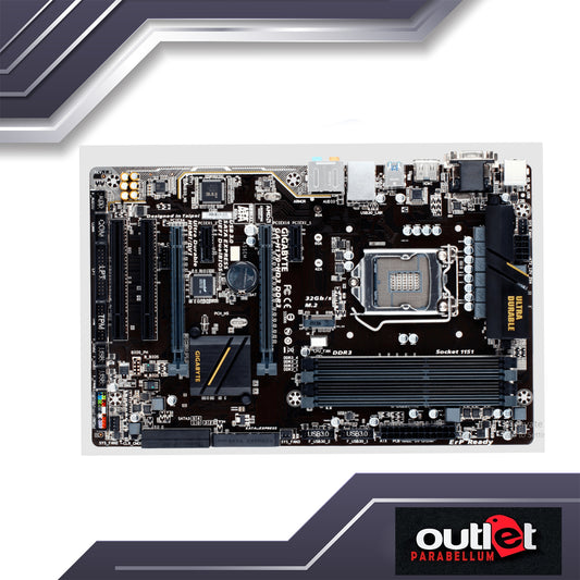 Refurbished GIGABYTE GA-H170-HD3-DDR3 GIGABYTE H170 S1151 DDR3L ATX -- No Warranty!!!