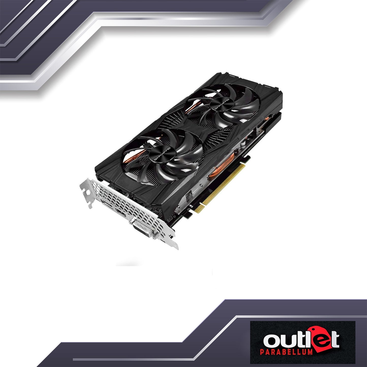 REFURBISHED PALIT NE6166T018J9-1160A PALIT GTX1660TI DUAL 6G GDDR6 192BIT DVI HDMI DP