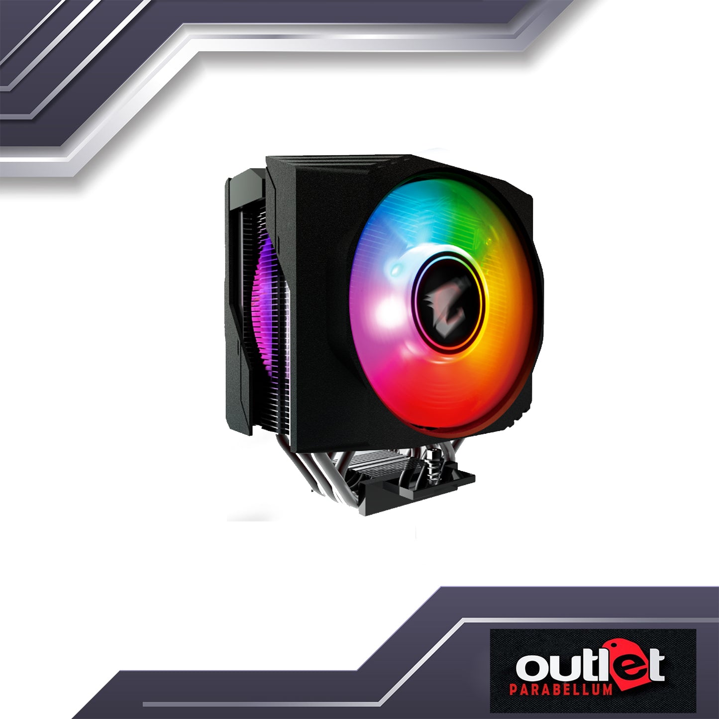 REFURBISHED GIGABYTE GP-ATC800 GIGABYTE AORUS CPU COOLER WITH RGB FUSION