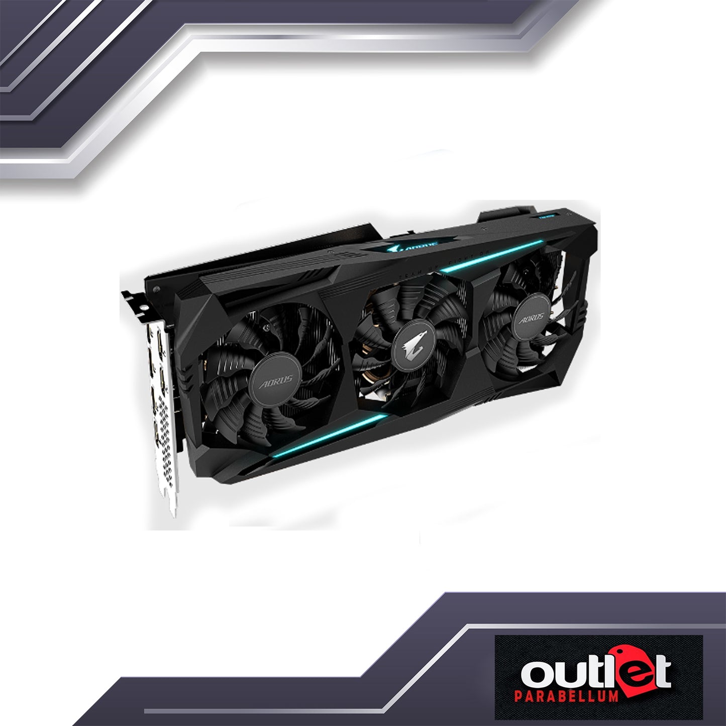 REFURBISHED GIGABYTE GV-R57XTAORUS-8GD GIGABYTE AORUS RADEON RX5700XT 8GB GDDR6 VGA