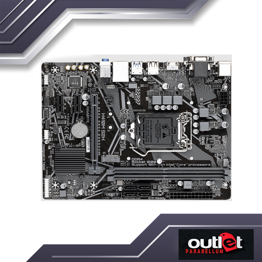 REFURBISHED GIGABYTE GA-H410M-S2H INTEL H410 S1200 HDMI/DVI/DSUB MATX MOTHERBOARD