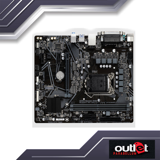 REFURBISHED GIGABYTE GA-H510M-DS2 INTEL H510 LGA1200 6+2PHASE DIGITAL VRM DSUB/SERIAL/PARALELL PORT
