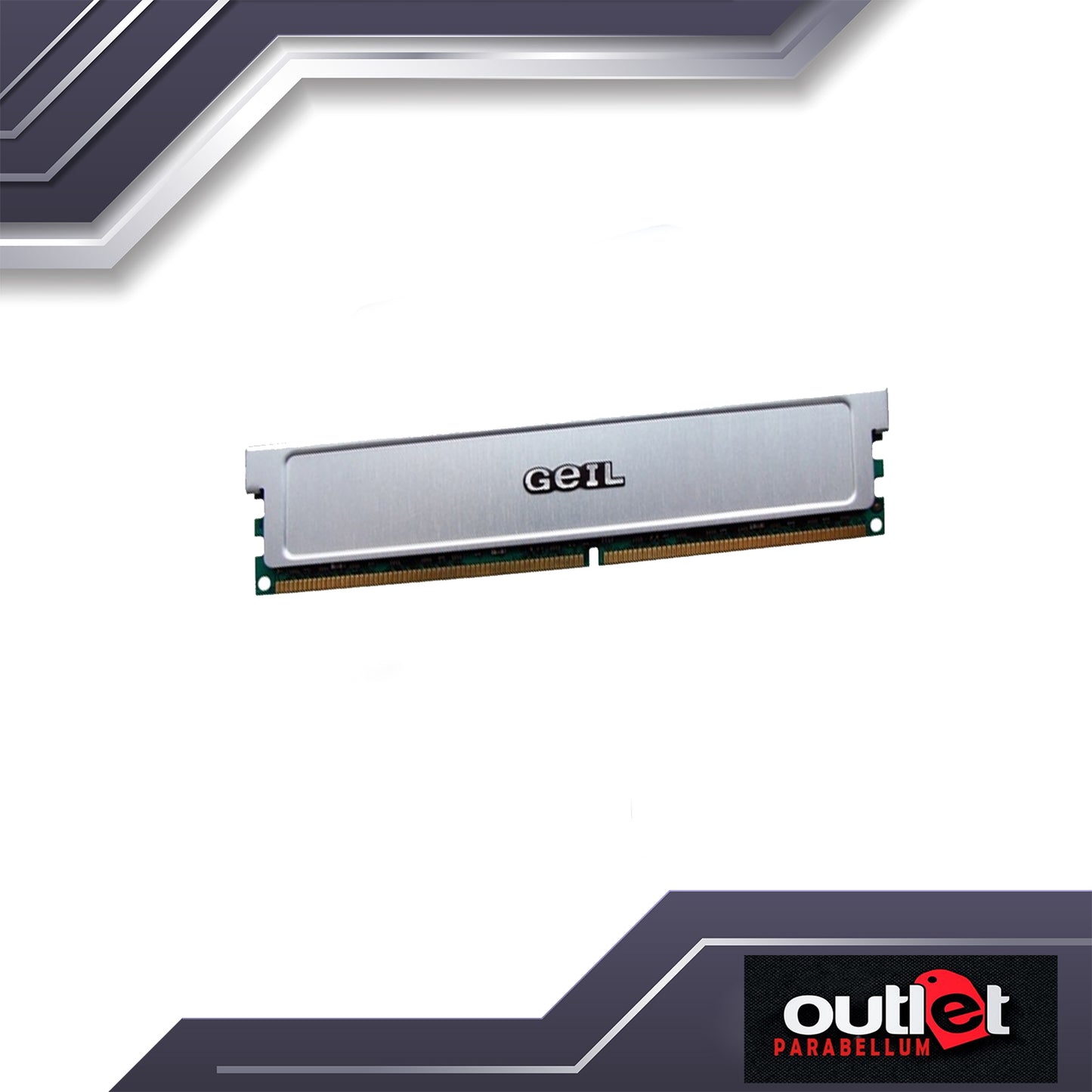 Geil GX21GB6400DC PC2-6400 1GB Dual Channel Kit (2 x 512MB) DDR2