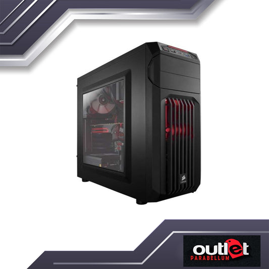 Refurbished CORSAIR Carbide Series™ SPEC-01 Red LED Mid-Tower Gaming Case CS-CC-9011050-WW