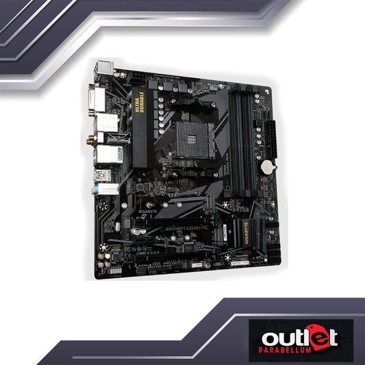 REFURB GA-B550M-DS3H-AC GIGABYTE AMD B550 AM4 4XDIMM, PCIe 4.0 x16 SLOT,DUAL PCIe 4.0 M.2,11AC WIFI MATX Motherboard