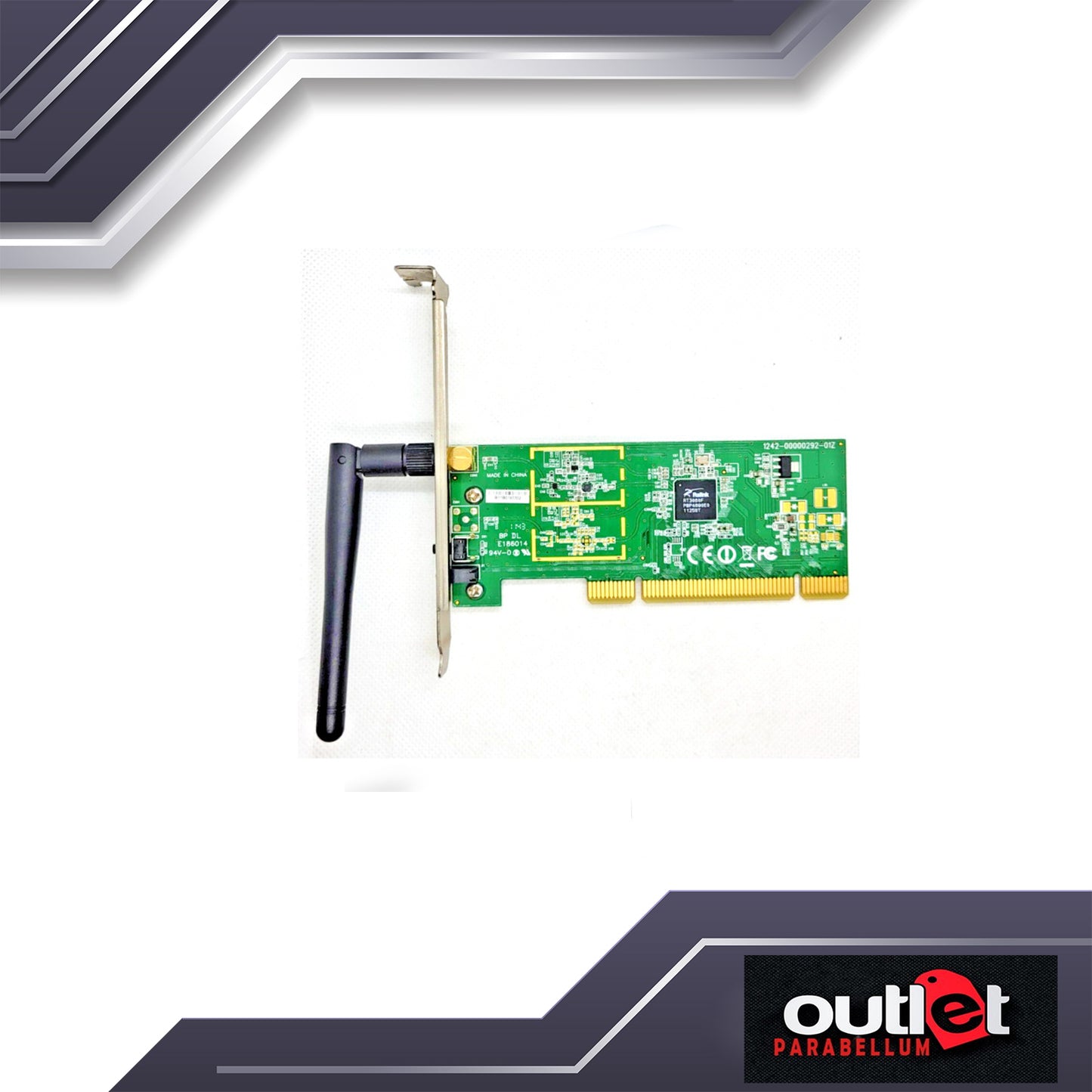 FLASH SALE !!! Edimax ED-EW-7711IN 150Mbps Wireless 802.11b/g/n  32-bit PCI Adapter
