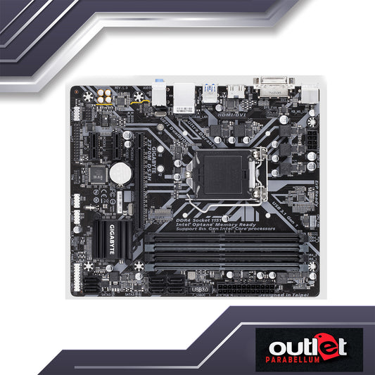 REFURBISHED GA-Z370M-DS3H GIGABYTE INTEL Z370 S1151 DDR4 MATX Motherboard