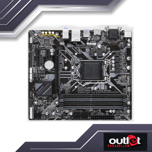 REFURBISHED GA-B360M-DS3H GIGABYTE INTEL B360 S1151 MICRO ATX MOTHERBOARD