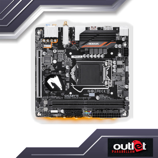 REFURBISHED GA-B360N-AORUS-GAMING-WIFI GIGABYTE INTEL B360 S1151 ITX WIFI GAMING MOTHERBOARD