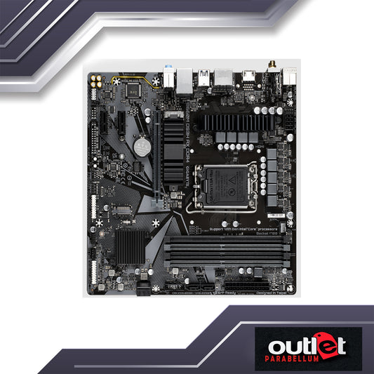 REFURB GA-B660M-DS3H-AX-DDR4 GIGABYTE INTEL B660 LGA1700 DDR4 6+2+1 DIGITAL VRM, WIFI6 2.5GbE LAN MATX Motherboard