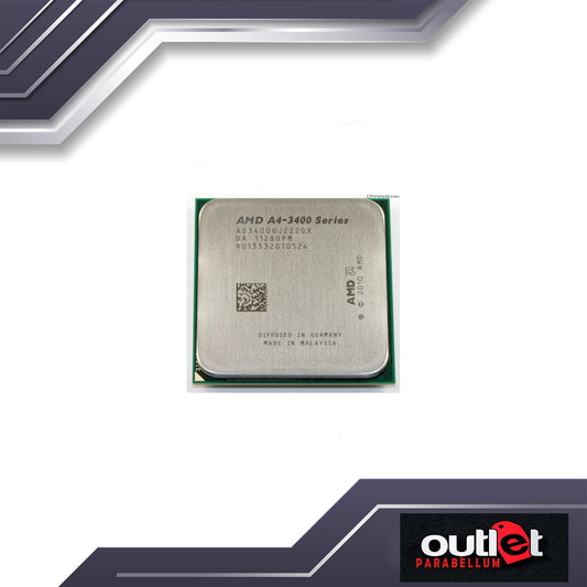 REFURBISHED AMD A4-3400 2.7GHz Dual-Core AD3400OJHX Processor (AMD-AD3400OJHX) - No Warranty