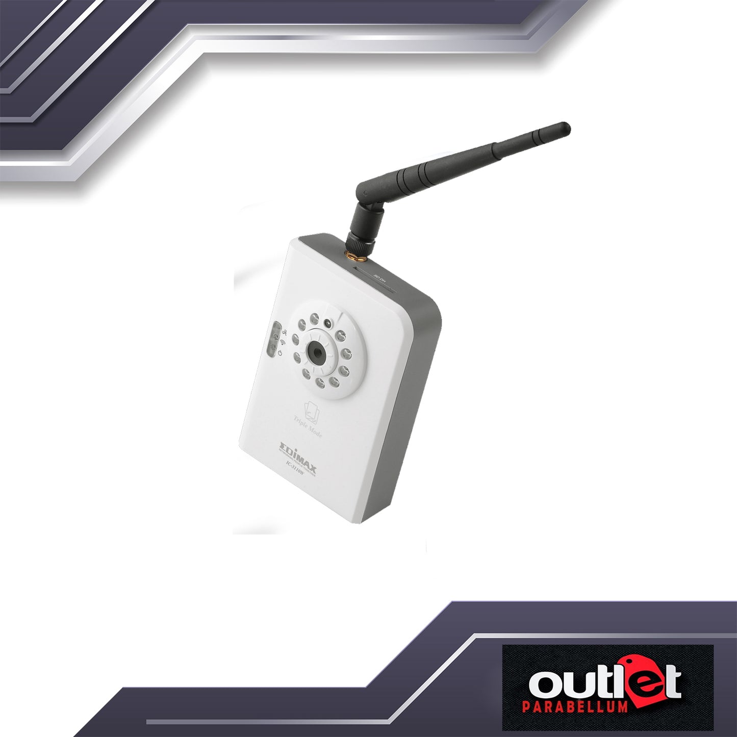 FLASH SALE!!! Edimax 1.3Mpx Wireless H.264 Day & Night Network Camera - ED-IC-3110W