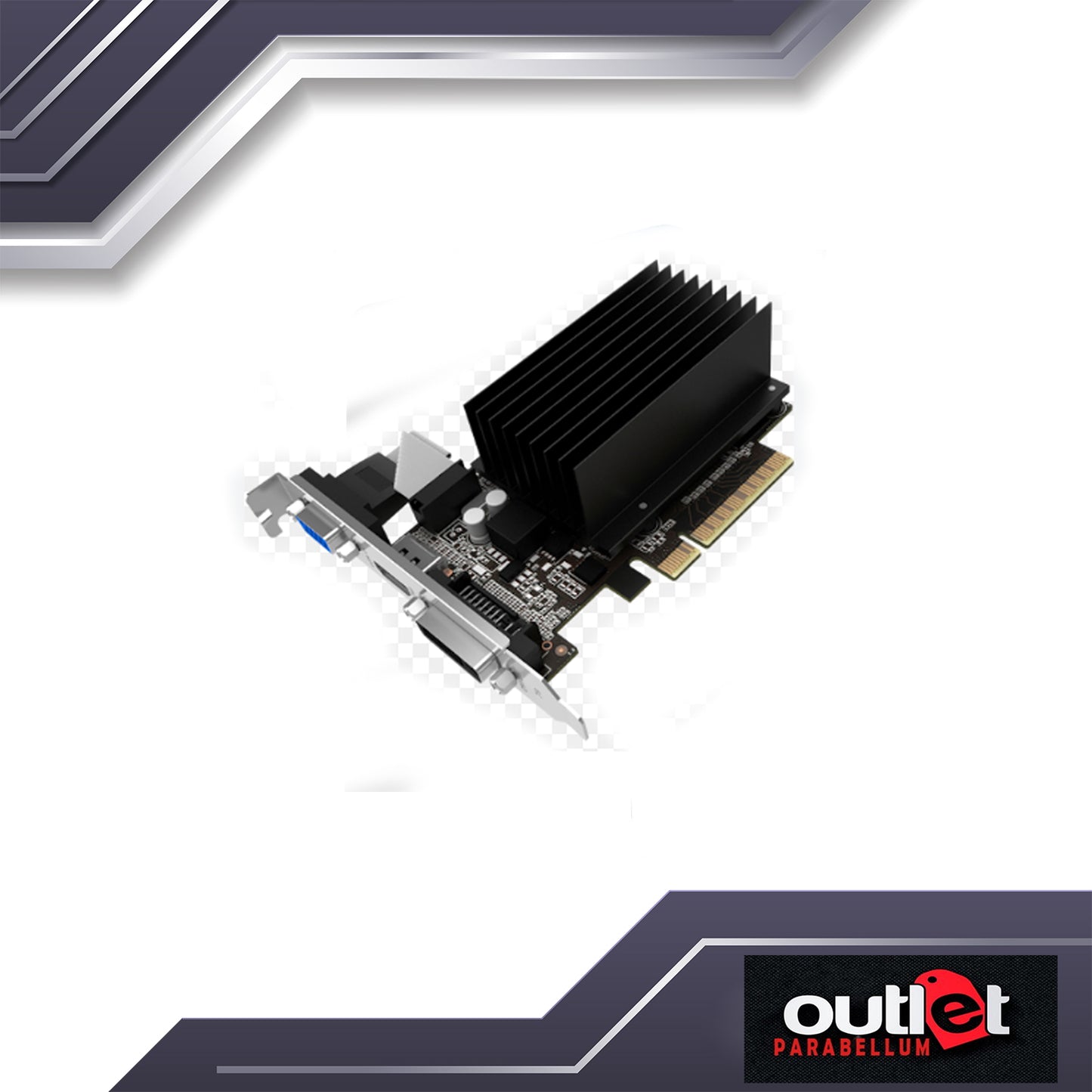 REFURBISHED PALIT NEAT7100HD46-2080F GeForce® GT 710 (2048MB DDR3) PALIT GT710 2G DDR3 VGA DVI HDMI VGA