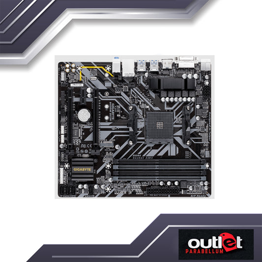 REFURBISHED GA-B450M-DS3H GIGABYTE AMD B450 AM4 4 X DDR4 DIMM MATX MOTHERBOARD