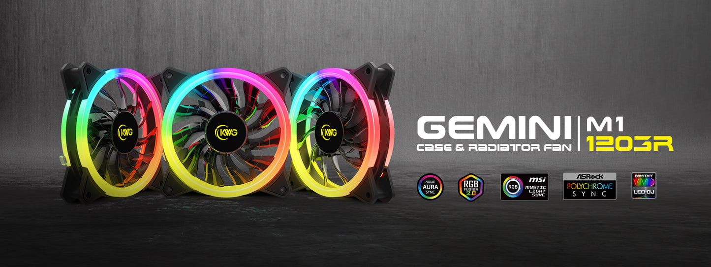 Gemini Case & Radiator Fan M11203R