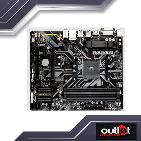 REFURBISHED GIGABYTE GA-B450M-DS3H-V2 AMD B450 AM4 DDR4 MATX MOTHERBOARD