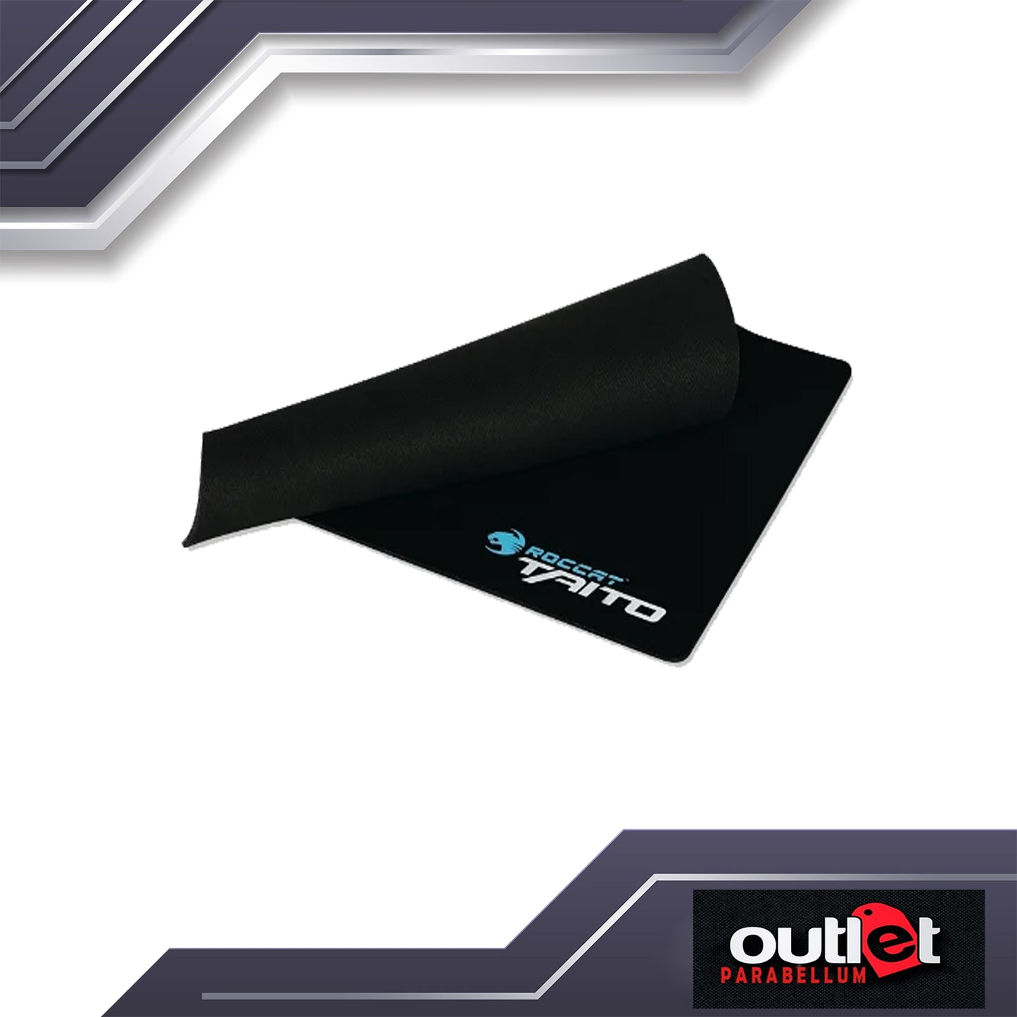 ROCCAT King-Size Taito Shiny Black Gaming Mousepad (5mm Thickness) - ROC-13-062-AS