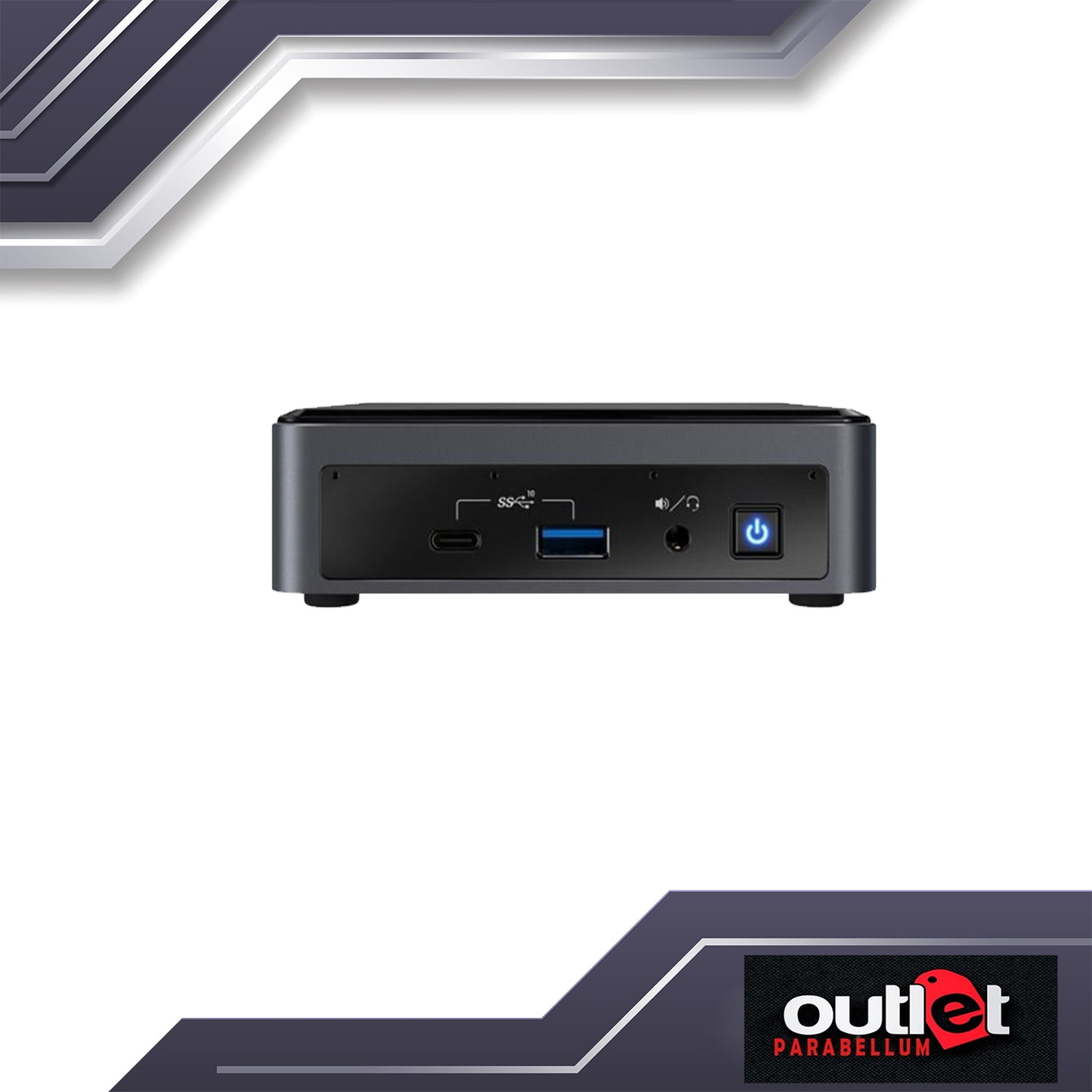 REFURBISHED INTEL NUC CORE I3-10110U NUC Barebone System Frost-INTEL-BXNUC10I3FNH2-999LTD