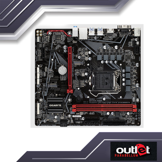 REFURB GA-B560M-GAMING-HD GIGABYTE INTEL B560 DIRECT 6+2 PHASE DIGITAL VRM, PCIE 4.0 2XDIMM GIGALAN Motherboard
