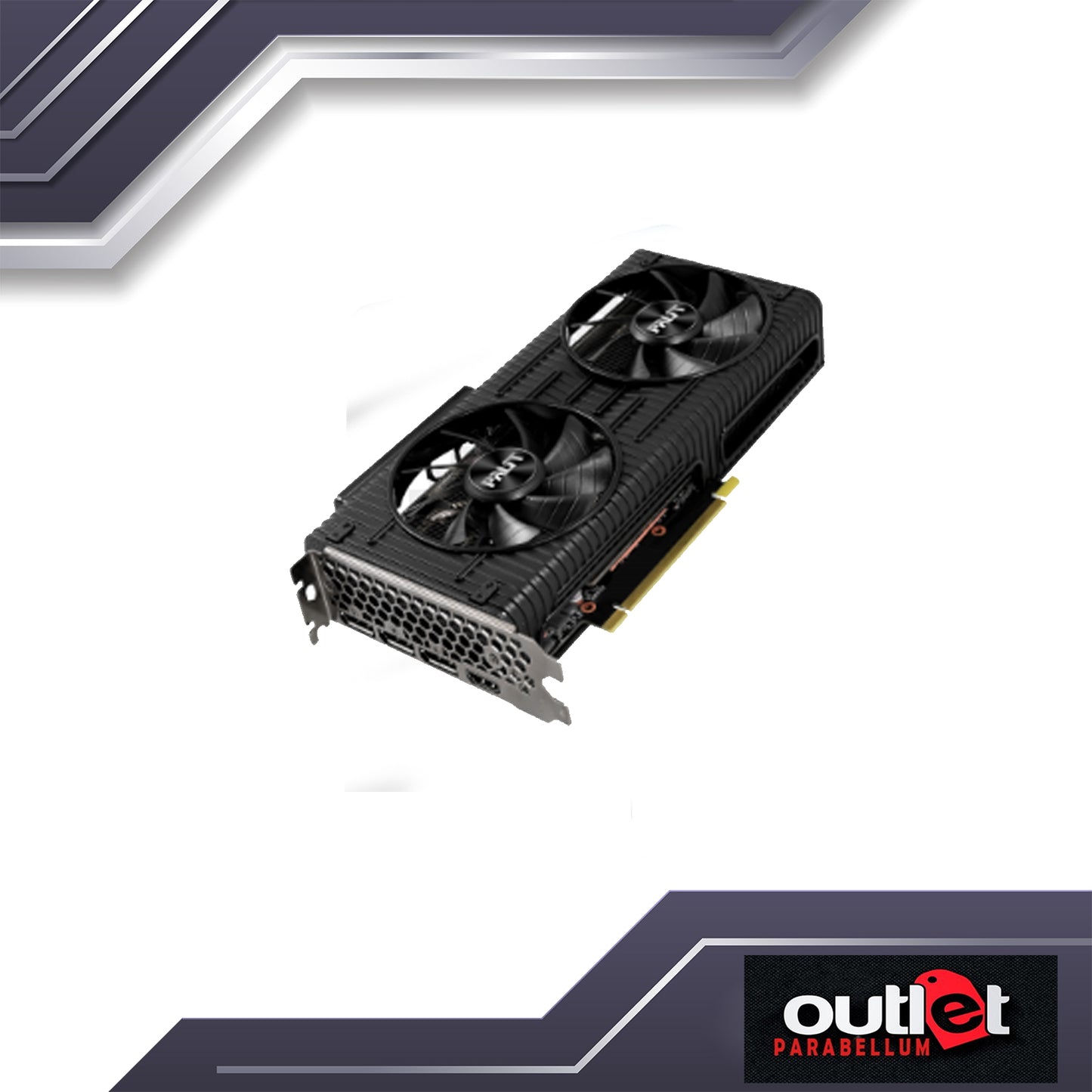 REFURBISHED PALIT NE6306TS19P2-190AD PALIT RTX3060TI DUAL OC 8G GDDR6 256BIT 3-DP HDMI VGA