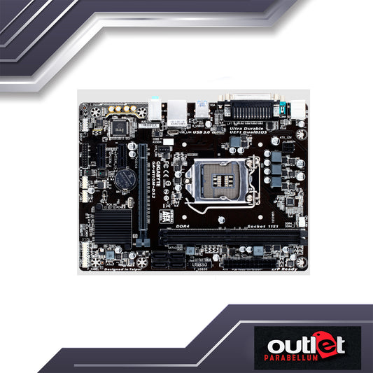 REFURBISHED GIGABYTE GA-H110M-DS2 H110 S1151 2XDDR4 mATX DUALBIOS