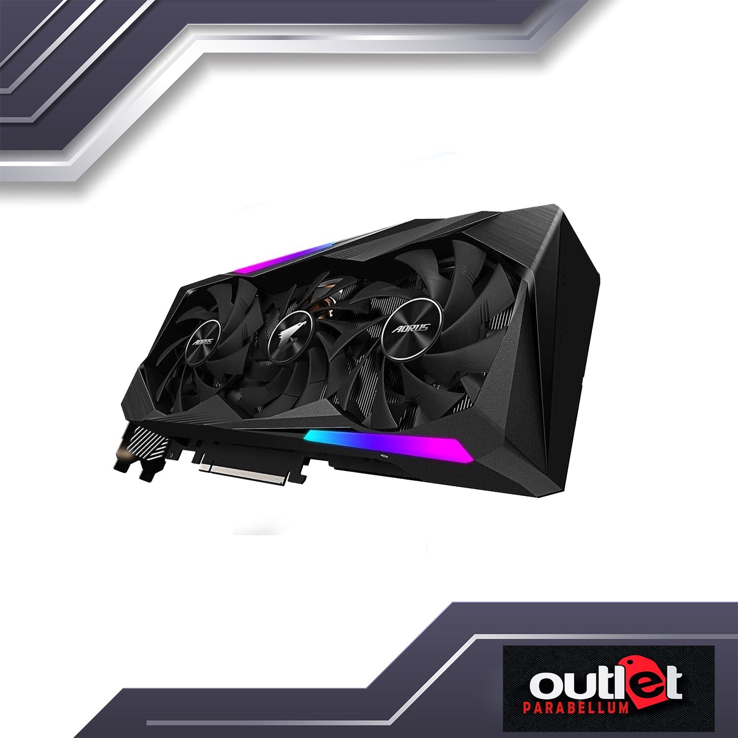 REFURBISHED GIGABYTE GV-N3070AORUS-M-8GD GIGABYTE AORUS GEFORCE RTX3070 MASTER 8G VGA CARD