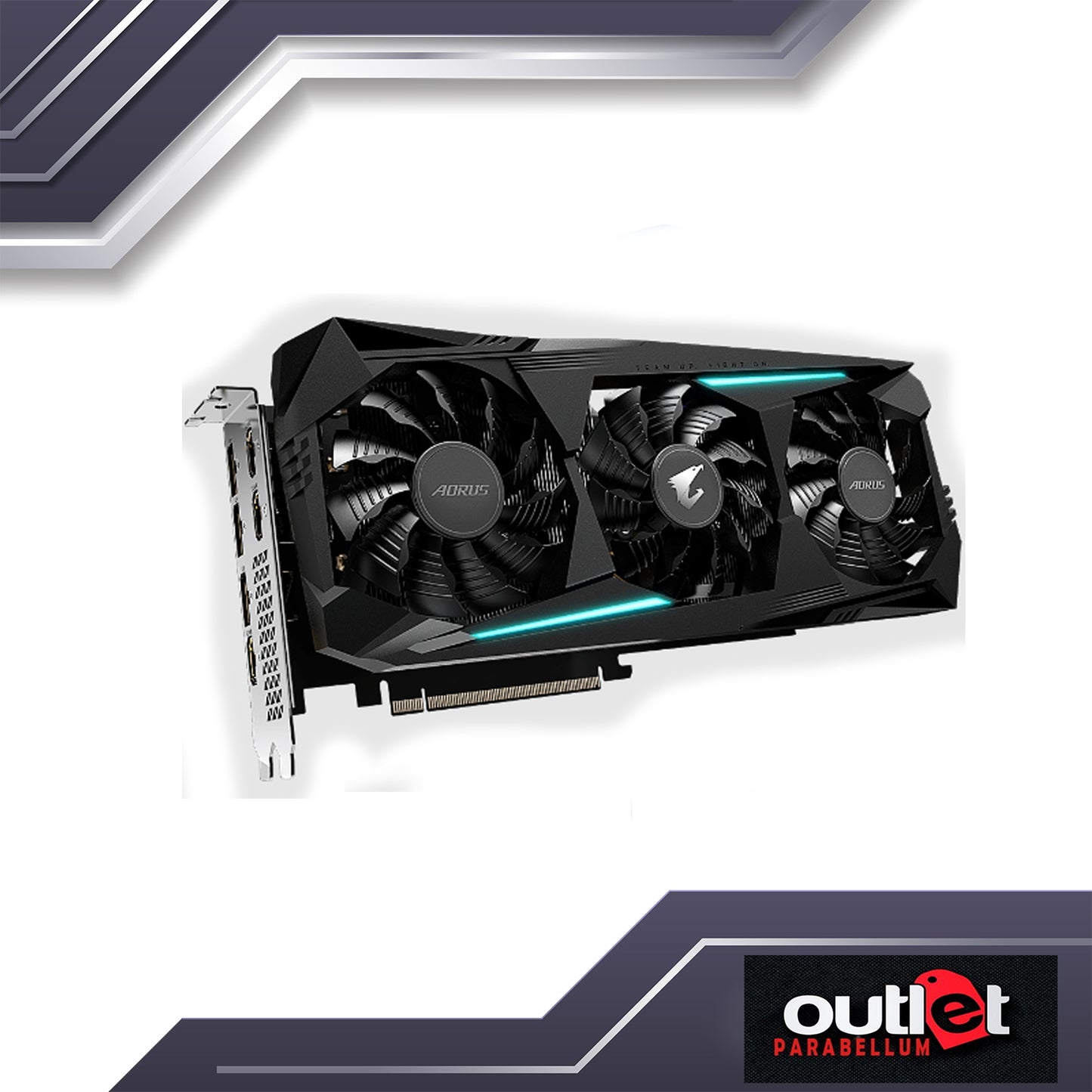 REFURBISHED GIGABYTE GV-R57XTAORUS-8GD GIGABYTE AORUS RADEON RX5700XT 8GB GDDR6 VGA