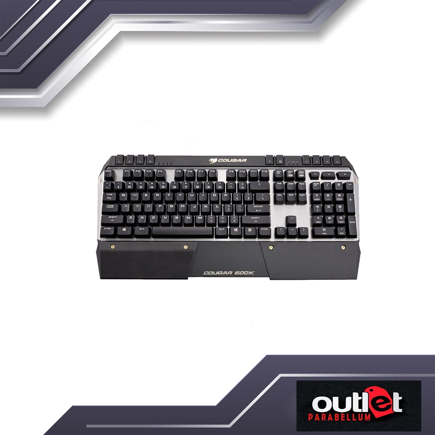Cougar 600K Mechanical Gaming Keyboard, Cherry MX Blue Switches