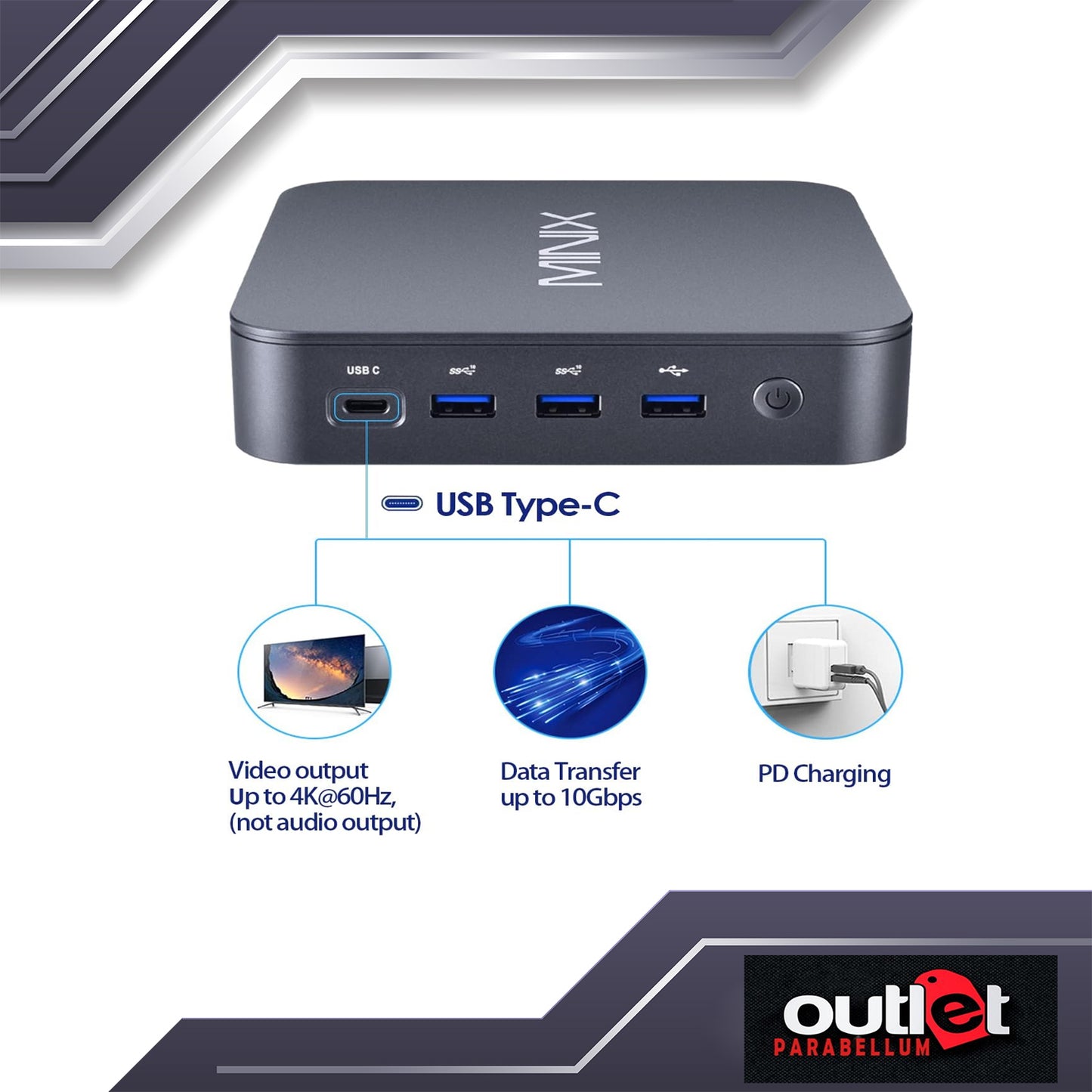 BRAND NEW!!! MINIX NEO J51-C8 MAX Intel WINDOWS 11 PRO MINI PC