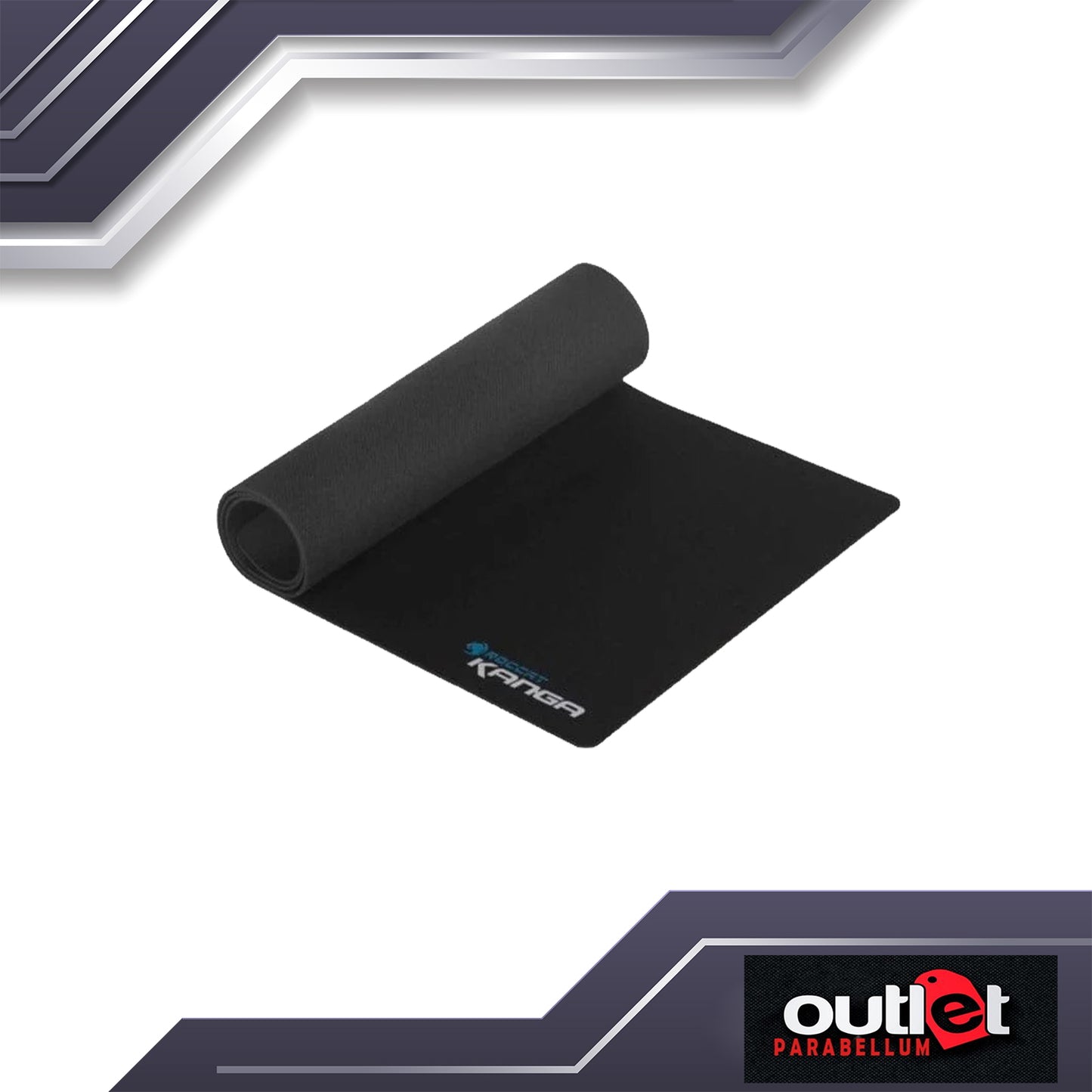 ORIGINAL ROCCAT Taito Enhanced Mid Gaming Mousepad (Shiny Black) - ROC-13-060-AS -999