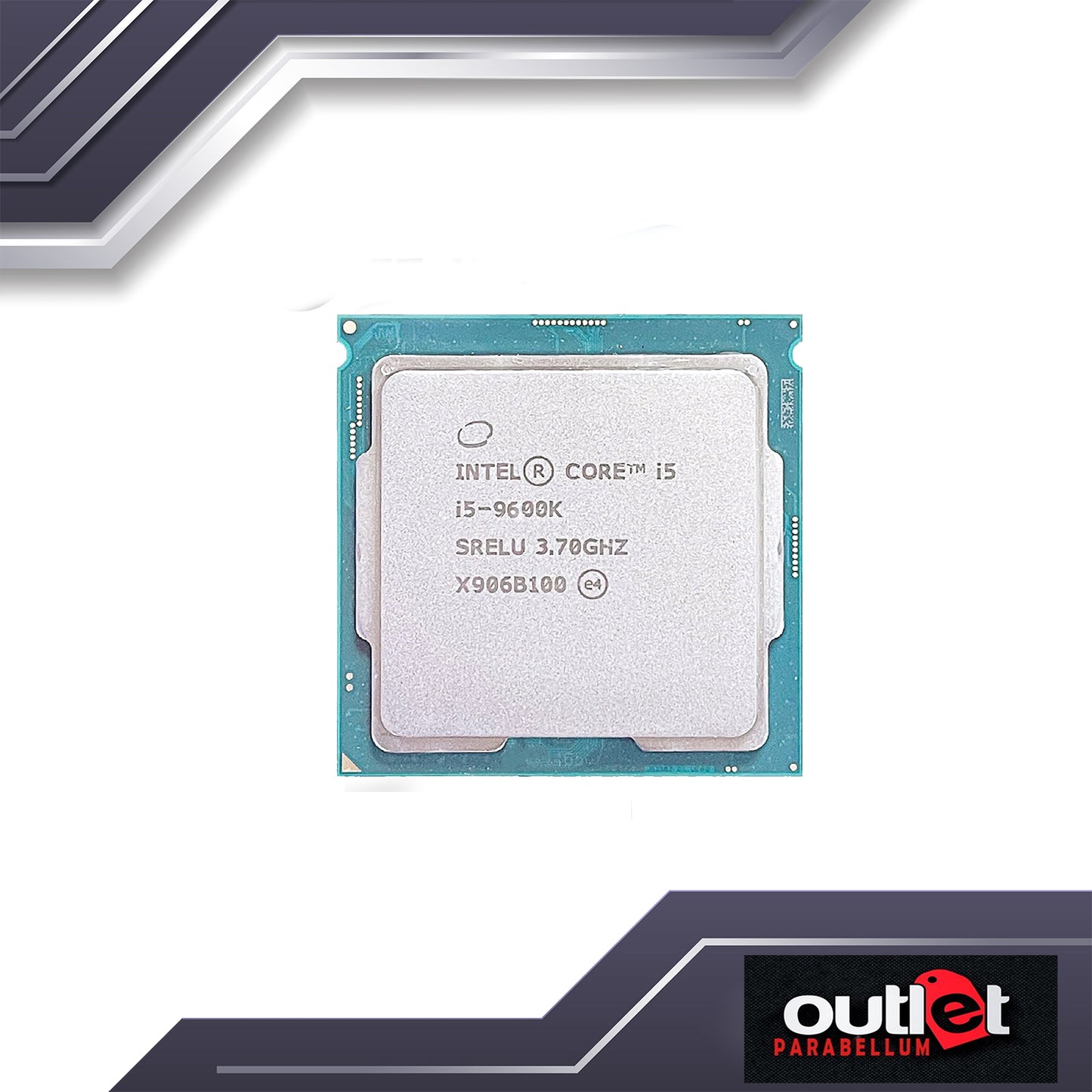 REFURBISHED INTEL-BX80684I59600K INTEL I5-9600K 3.7GHZ 9M CACHE 6 CORES/6 THREADS LGA1151 CPU