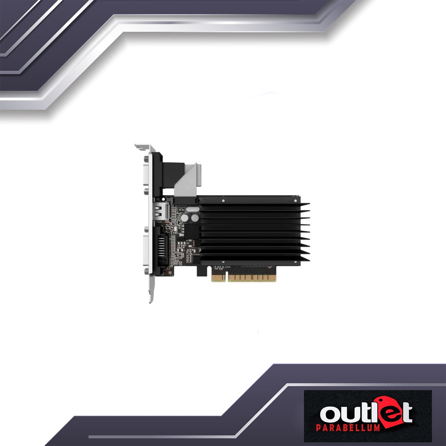REFURBISHED PALIT NEAT7100HD46-2080F GeForce® GT 710 (2048MB DDR3) PALIT GT710 2G DDR3 VGA DVI HDMI VGA