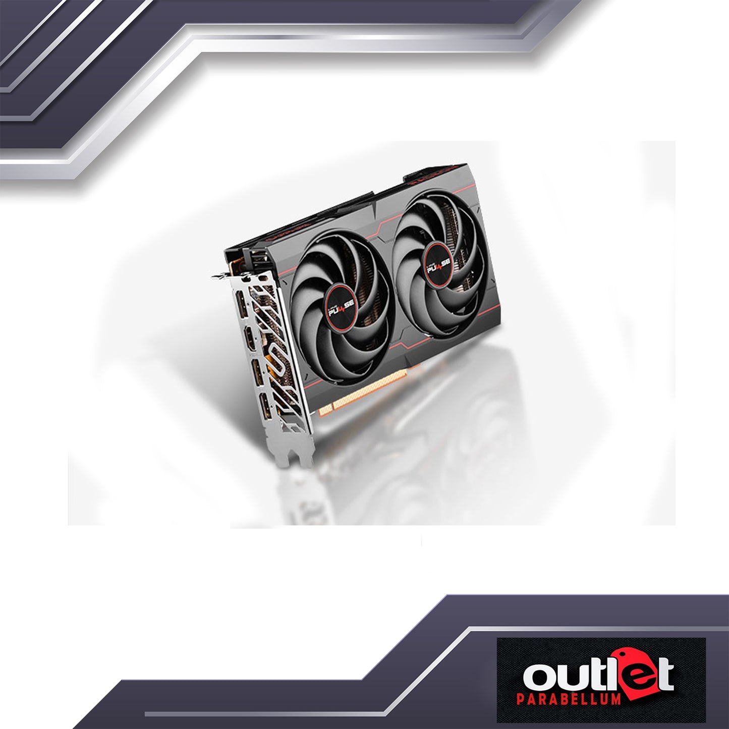 REFURBISHED SAPPHIRE SPR-11310-01-20G SAPPHIRE PULSE AMD RADEON RX 6600 GAMING 8GB GDDR6 HDMI TRIPLE DP VGA CARD