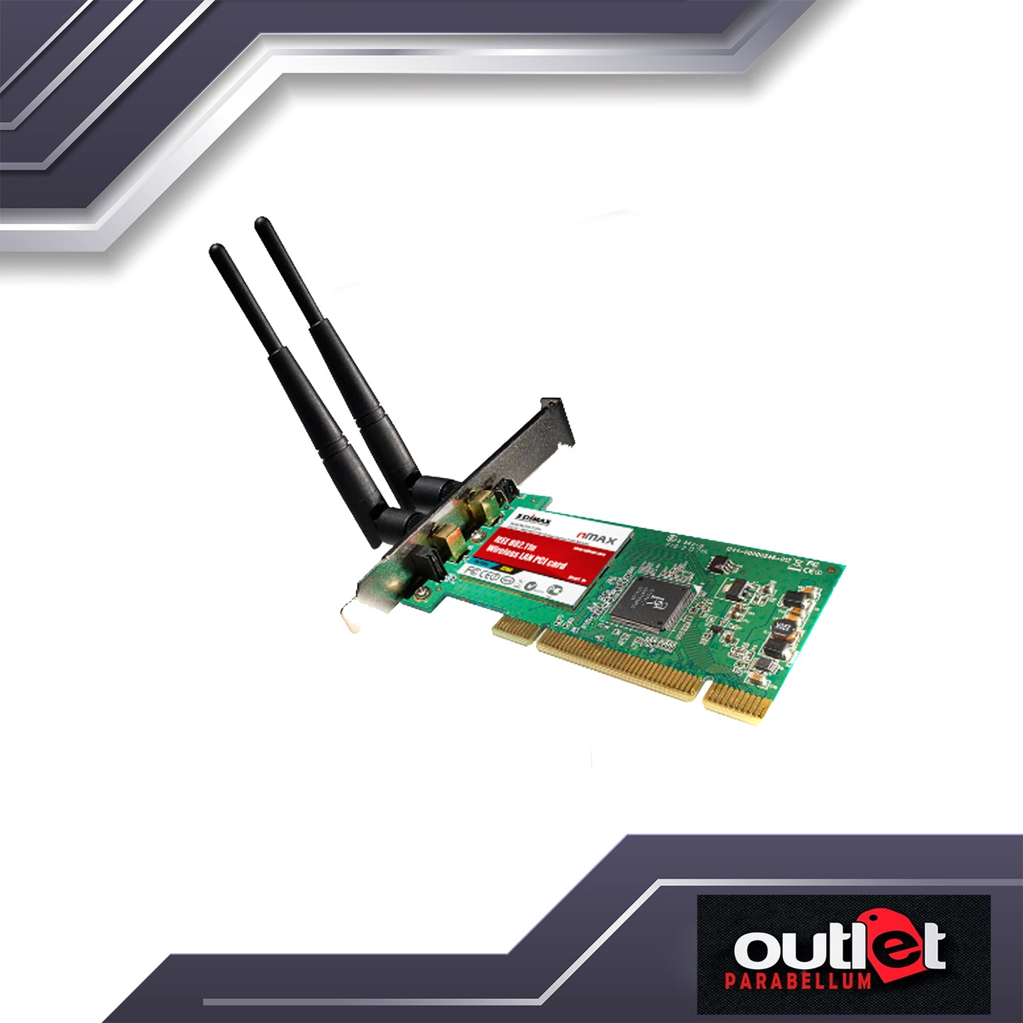 FLASH SALE!!! Edimax Technology EW-7722In 300Mbps Wireless 802.11b/g/n 32-bit PCI Adapter