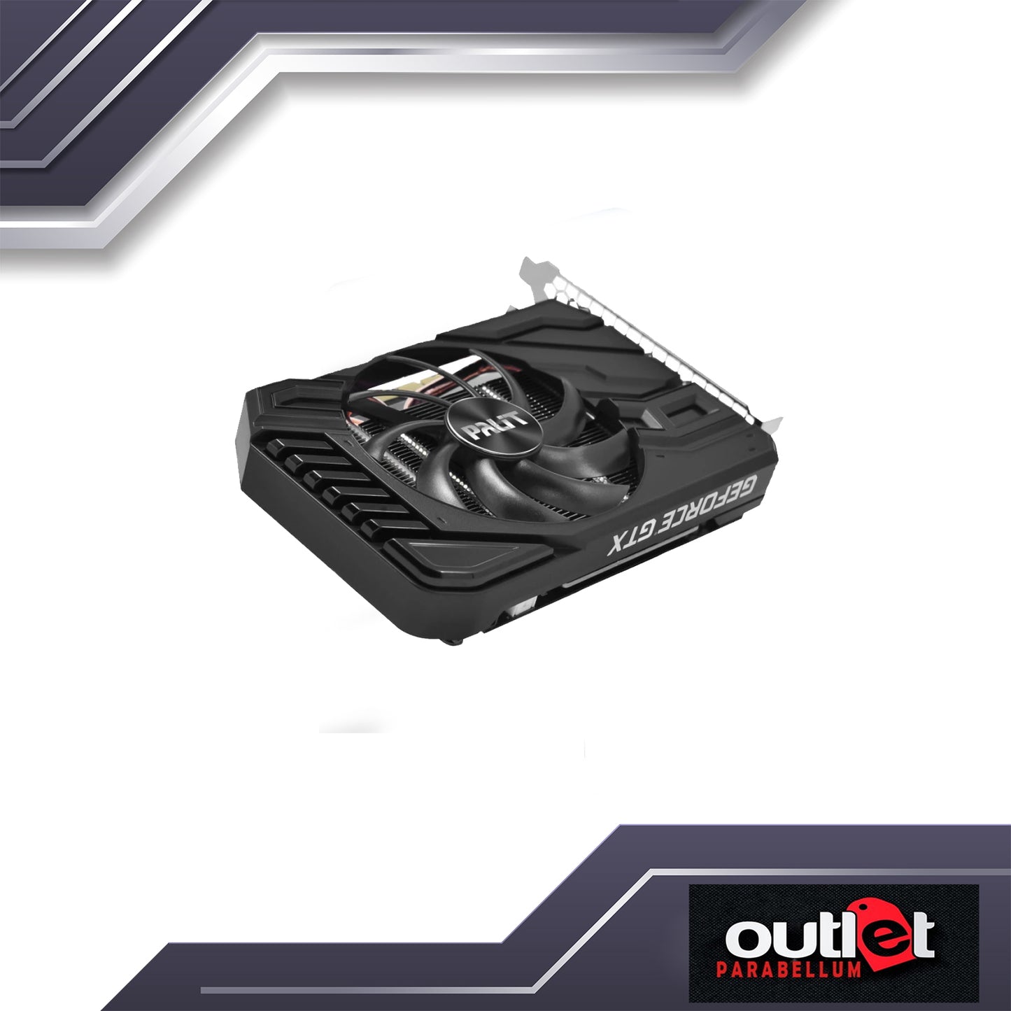 REFURBISHED PALIT NE6166T018J9-161F PALIT GTX1660TI STORMX 6G GDDR6 192BIT DVI HDMI DP VGA