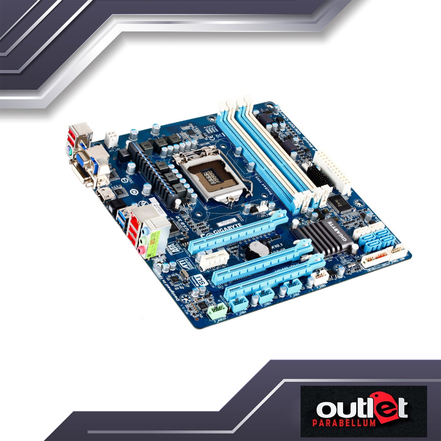 REFURBISHED GA-Z68MA-D2H-B3 GIGABYTE INTEL Z68 S1155 AUDIO GIGALAN Motherboard