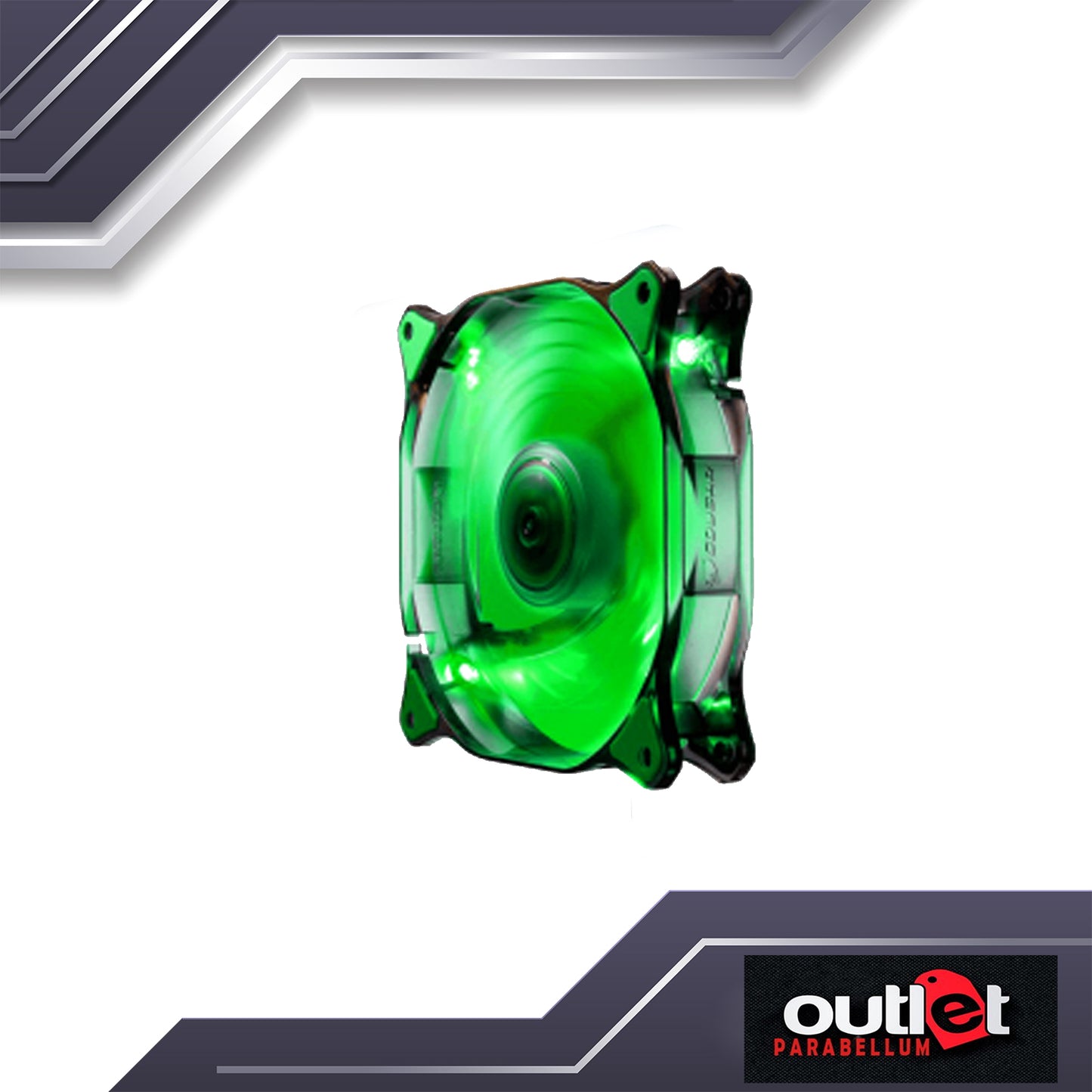 New COUGAR DUAL-X 140 HB 14CM FAN Green (CGR-CF-D14HB-G) - No Warranty!!