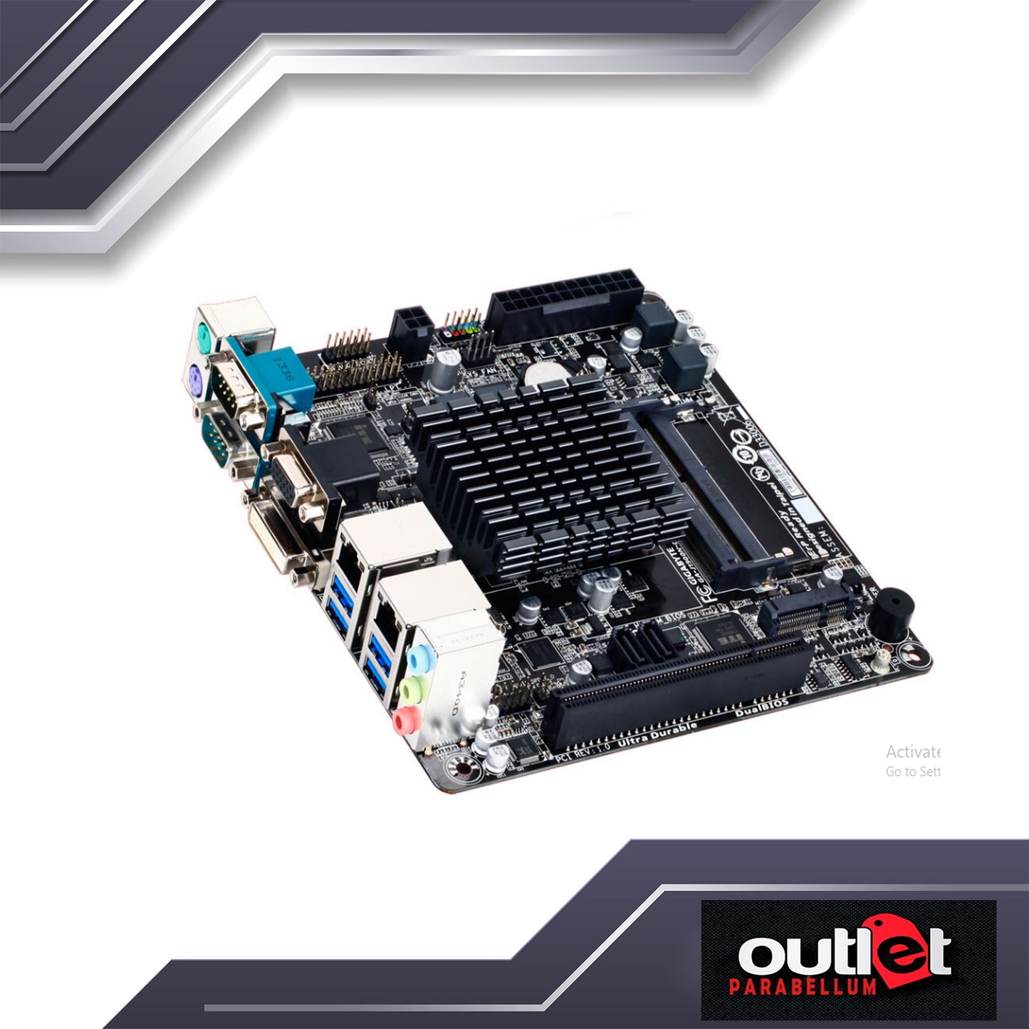 Refurbished GIGABYTE GA-J1900N-D3V GIGABYTE INTEL CELERON J1900 ITX MB - No Warranty