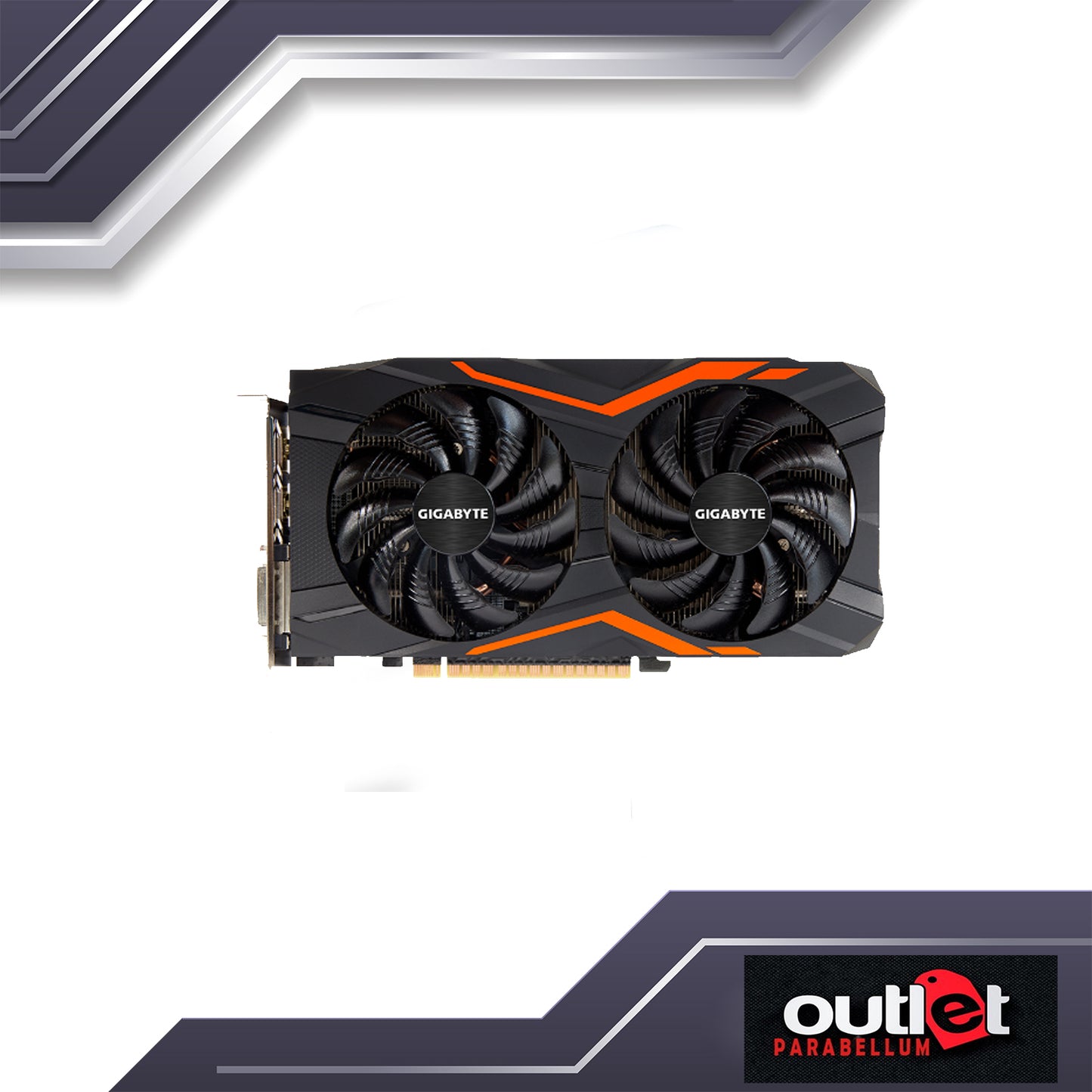 REFURBISHED GIGABYTE GV-N1050G1-GAMING-2GD GIGABYTE GTX1050 G1 GAMING 2GB GDDR5 VGA CARD