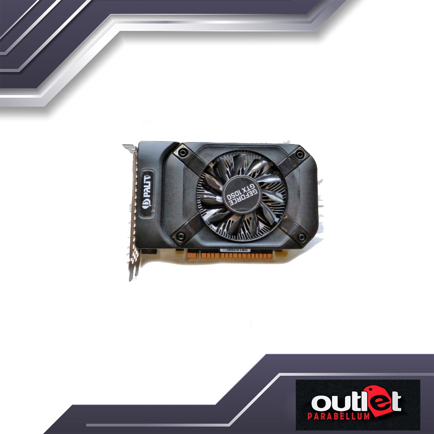 REFURBISHED PALIT NE5105001841-1070F GeForce® 1050 StormX PALIT GTX1050 STORMX 2GB GDDR5 128BIT DVI HDMI DP