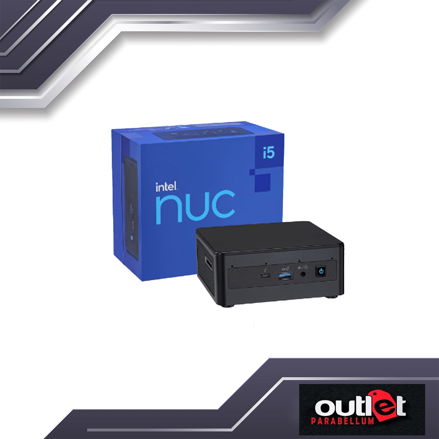INTEL RNUC11PAHI50Z01 99AW8G I5-1135G7 (4-Core i5-1135G7, 8GB RAM, 256GB SSD, Iris XE Graphics) Mini Business Gaming PC Desktop