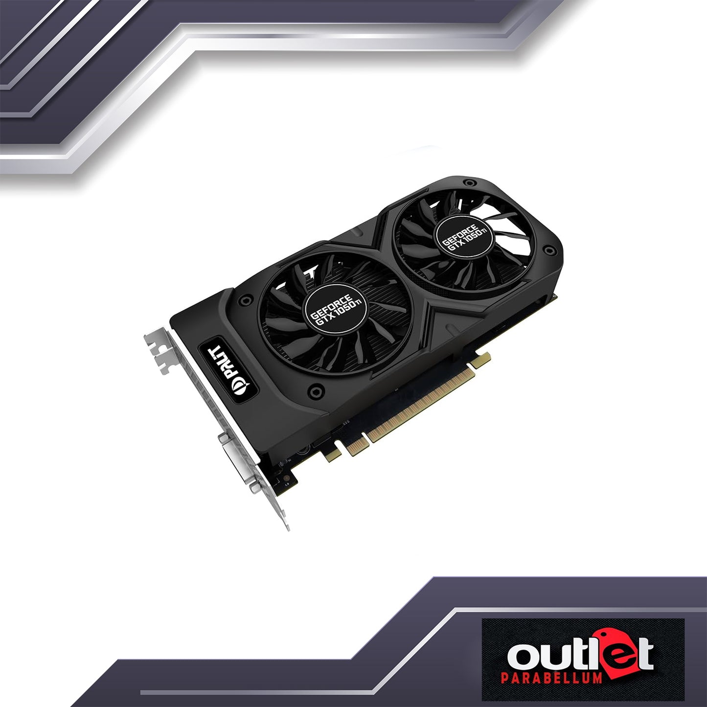 REFURBISHED PALIT NE5105TS18G1-1071D PALIT GTX1050TI DUAL OC 4GB GDDR5 128BIT DVI HDMI DP
