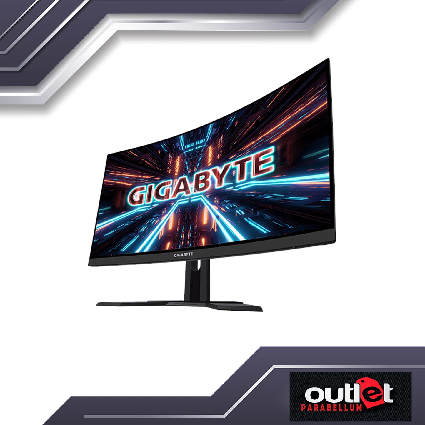 REFURBISHED Gigabyte G27QC-A-AP 27" VA 1500R Panel Backlight/ Type Edge type, 92% DCI-P3 / 120% sRGB, True Resolution 2560 x 1440 (QHD) - Gaming Monitor