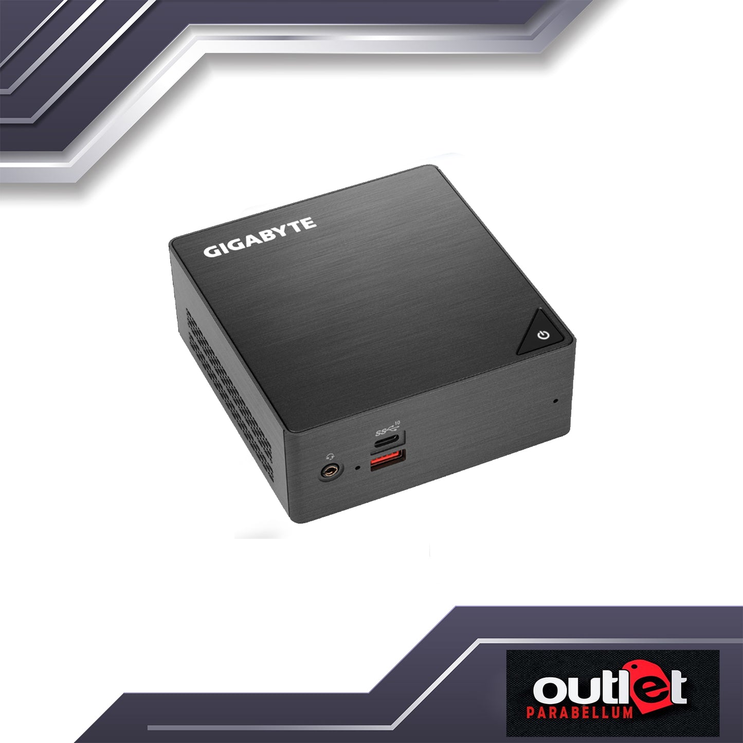 REFURBISHED GIGABYTE GB-BRI3H-8130-BWAR GIGABYTE BRIX INTEL CORE I3 8130 ULTRA COMPACT PC KIT - BAREBONE ONLY
